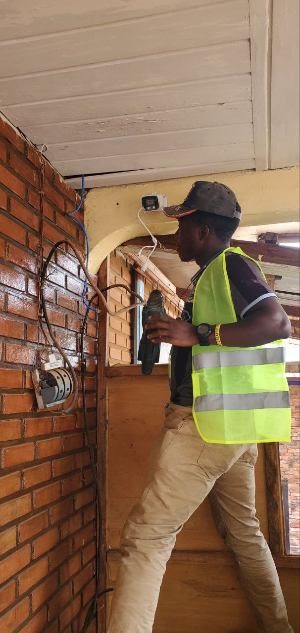 NEXGEN Group CCTV camera installation Cameroon