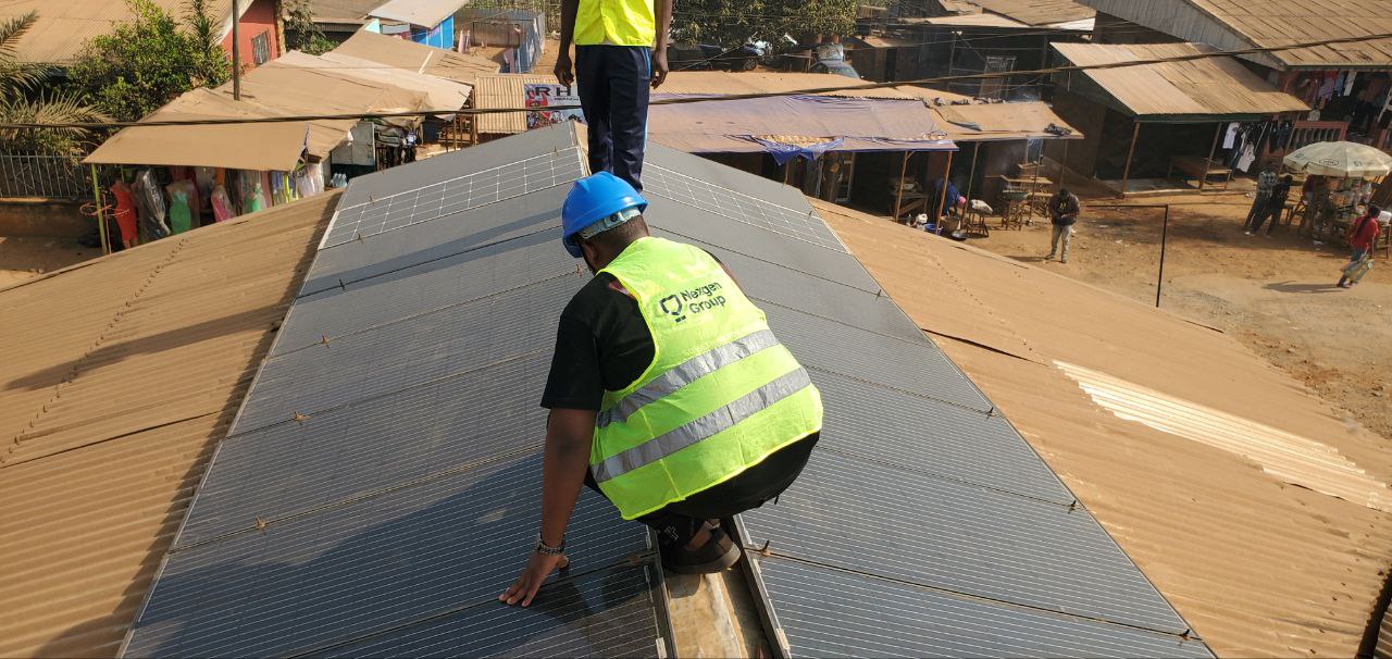 NEXGEN Group solar panel installation Cameroon
